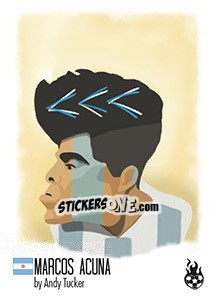 Sticker Marcos Acuña - WM 2018 - Tschuttiheftli