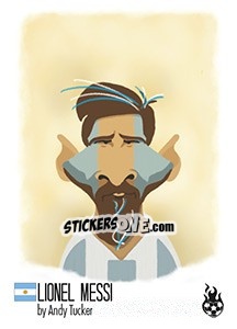 Sticker Lionel Messi - WM 2018 - Tschuttiheftli