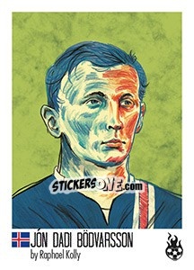 Sticker Jón Dadi Bödvarsson - WM 2018 - Tschuttiheftli