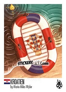 Sticker Croatia - WM 2018 - Tschuttiheftli