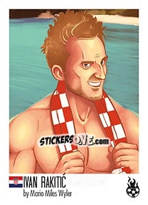 Sticker Ivan Rakitic - WM 2018 - Tschuttiheftli