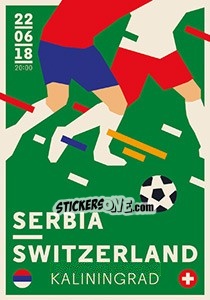 Figurina Serbien - Schweiz