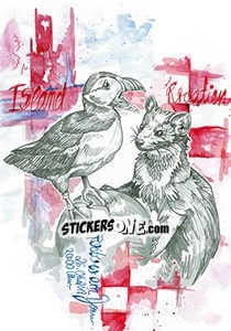 Sticker Island - Kroatien - WM 2018 - Tschuttiheftli