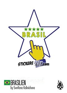 Sticker Brazil - WM 2018 - Tschuttiheftli