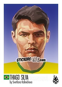 Figurina Thiago Silva - WM 2018 - Tschuttiheftli