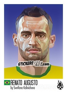 Sticker Renato Augusto - WM 2018 - Tschuttiheftli