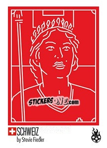 Sticker Switzerland - WM 2018 - Tschuttiheftli