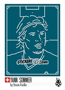 Sticker Yann Sommer - WM 2018 - Tschuttiheftli