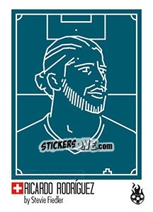 Sticker Ricardo Rodríguez - WM 2018 - Tschuttiheftli
