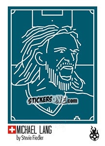 Sticker Michael Lang - WM 2018 - Tschuttiheftli