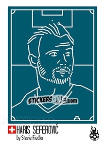 Sticker Haris Seferovic - WM 2018 - Tschuttiheftli