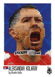 Sticker Aleksandar Kolarov - WM 2018 - Tschuttiheftli