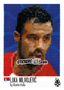 Sticker Luka Milivojevic - WM 2018 - Tschuttiheftli