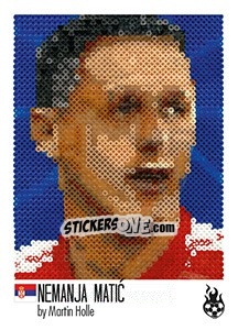 Figurina Nemanja Matic - WM 2018 - Tschuttiheftli