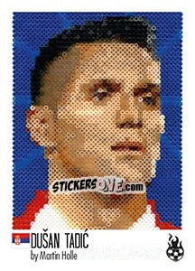 Sticker Dušan Tadic - WM 2018 - Tschuttiheftli