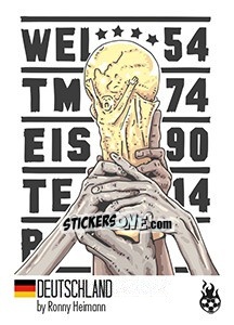 Sticker Germany - WM 2018 - Tschuttiheftli