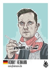 Sticker Ronny Heimann - WM 2018 - Tschuttiheftli