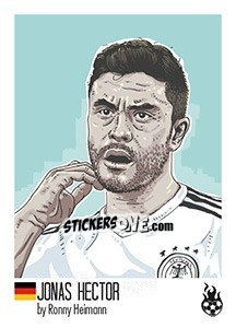 Cromo Jonas Hector