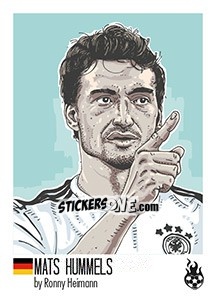 Sticker Mats Hummels - WM 2018 - Tschuttiheftli