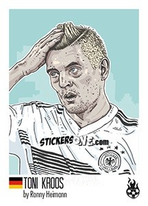 Sticker Toni Kroos - WM 2018 - Tschuttiheftli