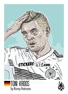 Figurina Toni Kroos - WM 2018 - Tschuttiheftli