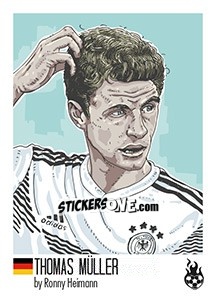 Sticker Thomas Müller - WM 2018 - Tschuttiheftli