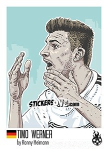 Cromo Timo Werner - WM 2018 - Tschuttiheftli