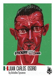 Sticker Juan Carlos Osorio - WM 2018 - Tschuttiheftli