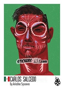 Sticker Carlos Salcedo - WM 2018 - Tschuttiheftli