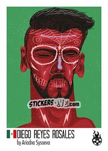 Sticker Diego Reyes Rosales - WM 2018 - Tschuttiheftli