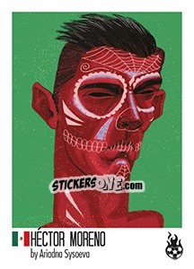 Sticker Héctor Moreno - WM 2018 - Tschuttiheftli