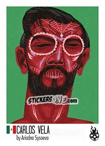 Sticker Carlos Vela - WM 2018 - Tschuttiheftli