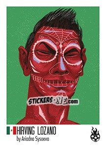 Sticker Hirving Lozano - WM 2018 - Tschuttiheftli