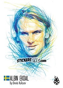 Sticker Albin Ekdal