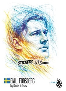 Sticker Emil Forsberg