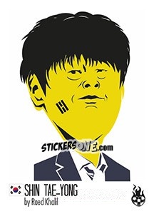 Sticker Shin Tae-yong - WM 2018 - Tschuttiheftli