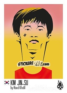 Sticker Kim Jin-su - WM 2018 - Tschuttiheftli
