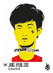 Sticker Jang Hyun-soo - WM 2018 - Tschuttiheftli