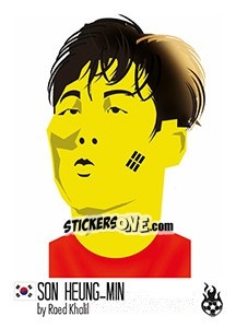Sticker Son Heung-min - WM 2018 - Tschuttiheftli