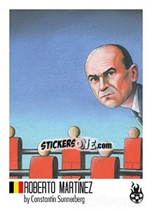 Sticker Roberto Martínez