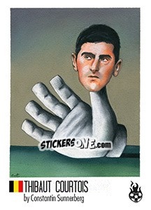 Sticker Thibaut Courtois