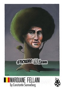 Sticker Marouane Fellaini - WM 2018 - Tschuttiheftli