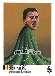 Sticker Eden Hazard - WM 2018 - Tschuttiheftli