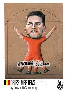 Figurina Dries Mertens - WM 2018 - Tschuttiheftli