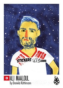 Sticker Ali Maaloul - WM 2018 - Tschuttiheftli