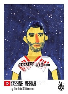 Sticker Yassine Meriah - WM 2018 - Tschuttiheftli