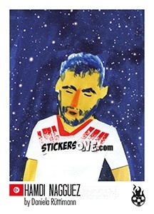 Sticker Hamdi Nagguez - WM 2018 - Tschuttiheftli
