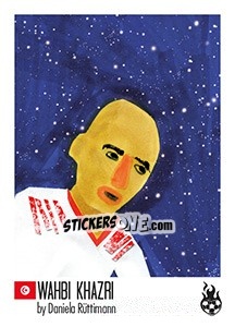 Sticker Wahbi Khazri - WM 2018 - Tschuttiheftli