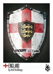 Sticker England - WM 2018 - Tschuttiheftli