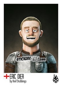 Sticker Eric Dier - WM 2018 - Tschuttiheftli